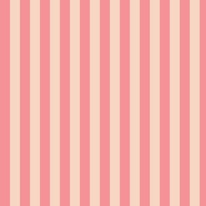 Vertical Peach Stripe Pattern