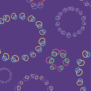Rings of Rings on Purple Large Scale