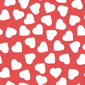 Love Bundle Hearts Red White