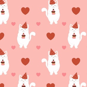 Valentine's Day cat 