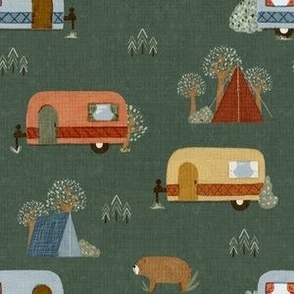 Campground (Textured Green)