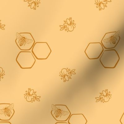 Mini Honeycomb - Yellow