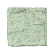 Linocut Carved Lines Coordinate Print - Sweet Green on Cream