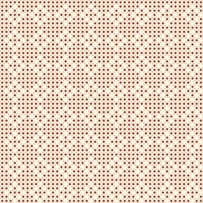 Tiles and Dots Red