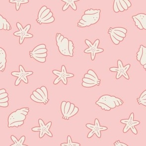 Pink Beach Shells