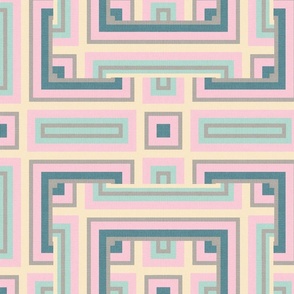 Bold Pastel Grid