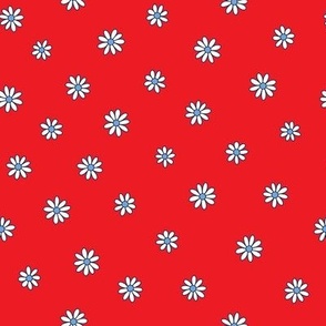 Daisies Red