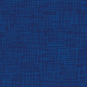 Crosshatch texture blue