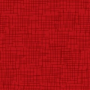 Crosshatch texture red
