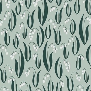 Lily of the Valley in Mint