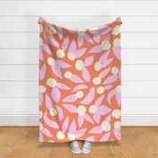 Fresh Citrus Grove - Handcrafted Paper Leaf Pattern