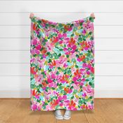 Bright Spring Florals Large Pink 