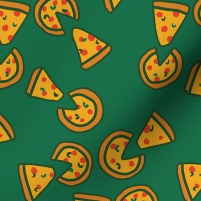 Piece of Pizza Green