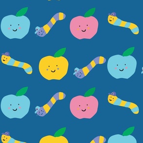 Happy-Apples-and-Worms-Blue