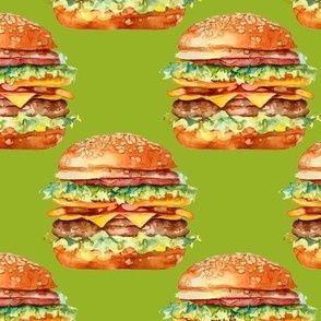Cheeseburger Picnic - Relish Green