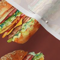 Cheeseburger Picnic - Beef Patty Brown