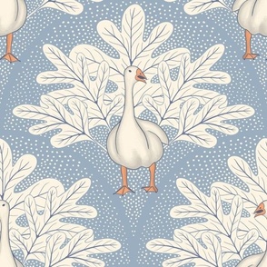 large //  Baby Blue  Silly Goose Kids Pattern