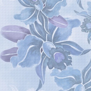 jumbo-Cascade of Orchids-pale blue-violet