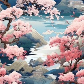 Japanese style landscape 1