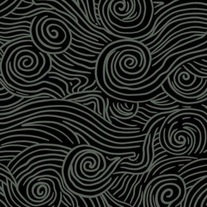 Abstract Organic Waves 