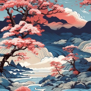 Japanese style landscape 5