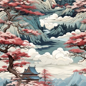 Japanese style landscape 10