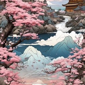 Japanese style landscape 11