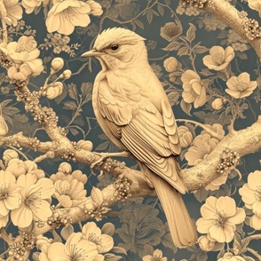Chinese Imperial Floral Bird 3