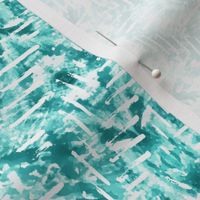 tie dye boho stripe turquoise sea glass beach house fabric