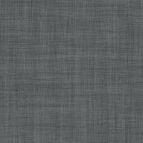 linen - night watch grey - subtle faux linen texture