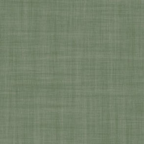 linen - olivetone green - subtle faux linen texture