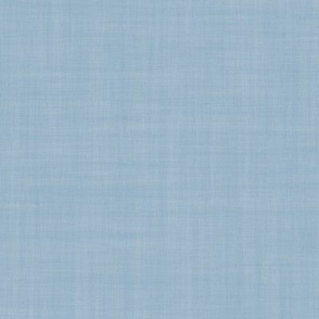 linen - ocean surf blue - subtle faux linen texture