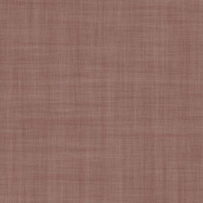 linen - reddy brown - subtle faux linen texture