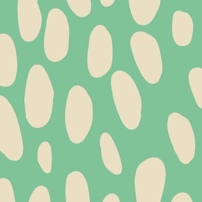 Organic Dots mint Large