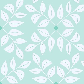 Calliope - 3018 jumbo // soothing pastel teal