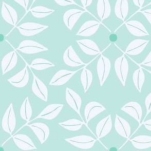 Calliope - 3018 large // soothing pastel teal