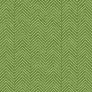 Green Herringbone