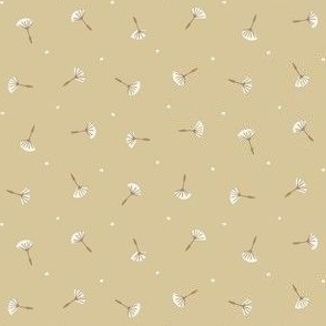 Dandelion Fluff | Parsnip Gold Tan | Nature Inspired