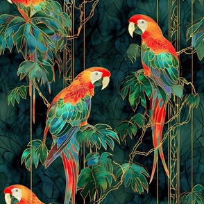 Rainforest Parrots
