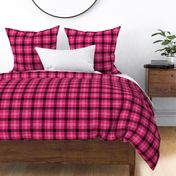 Pink, Black and White Plaid