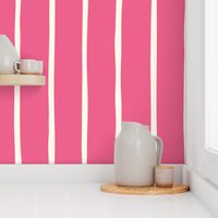 XL-8A-FLORAL PATH-8A-valentines-love-pink-pink home decor-stripes-striped-candy stripes_ textured-wallpaper-home decor