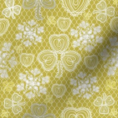 Shamrock Irish Lace (Yellow) 