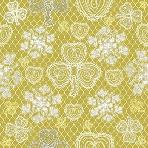 Shamrock Irish Lace (Yellow) 