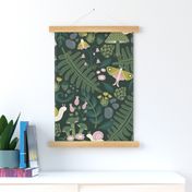 Forest Floor Flora and Fauna (Large, 24")