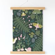 Forest Floor Flora and Fauna (Large, 24")