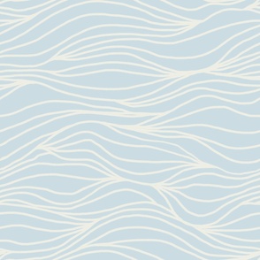 Tranquil blue waves / large for bedding and wallpaper / relaxing wallpaper for meditation benjamin moore blue nova and polar sky