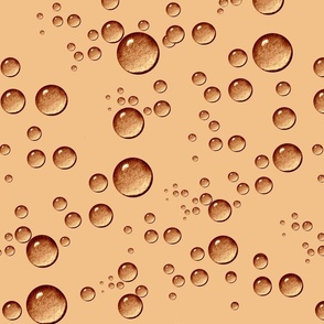 bubbles,  circles, gradient, peach fuzz, 