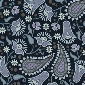 Godavari Floral Paisley Stillwater Large 