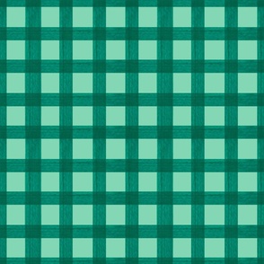 Checkerboard Plaid - Green