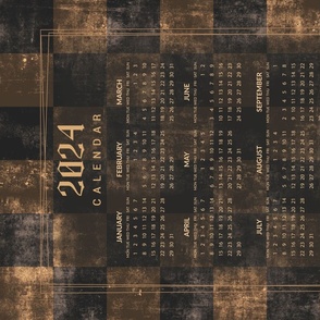 Dark chess _calendar 2024